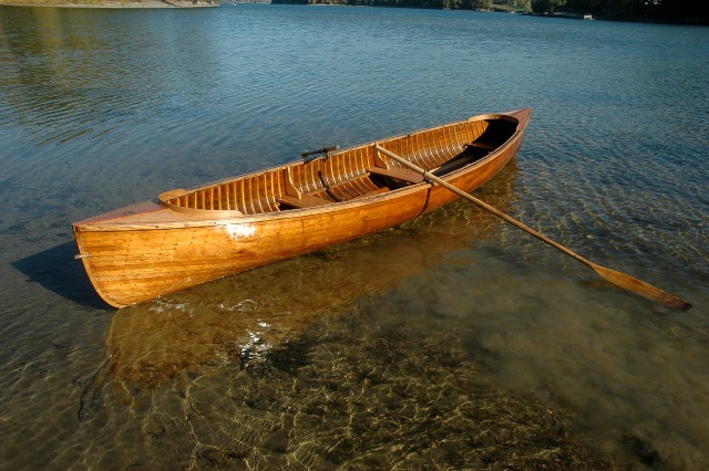 Douglas Brooks Boatbuilder - Restoration, Peterborough rowboat