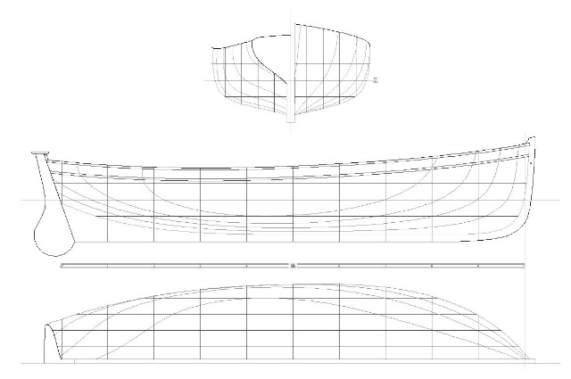 Douglas Brooks Boatbuilder - Lofting and Lines-taking